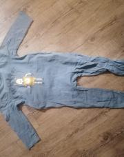 Pyjama 1 pièce - bleu avec robot - 23 mois