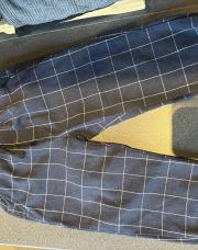 Pantalon carreaux bleus - taille 2 ans 