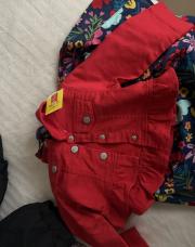 Robe + veste rouge 12mois