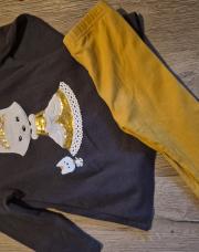 Ensemble blouse+leggings 18 mois