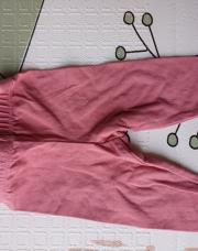 Pantalon rose tao 1 mois