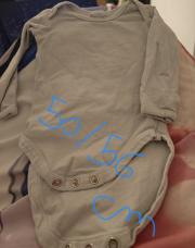 Body manche longues 50/56 cm 