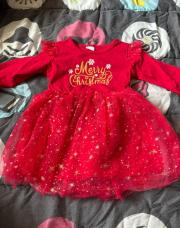 Robe de Noël 9/12 mois m