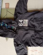 Sweat zippé taille 80 noppies