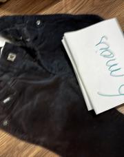 Jeans Hugo boss 6 mois  velours noir 