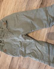 Pantalon avec bretelles vert TAO 