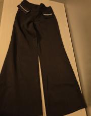Pantalon noir évasé avec strass 10ans  