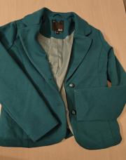 Veste bleu turquoise 7ans jbc 