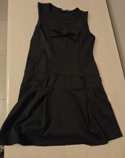 Robe noire sans manches avec noeud 6ans Bel&bo