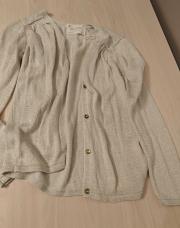 Gilet beige doré 5 à 6 ans Zara 
