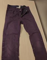 Pantalon mauve 6 à 7ans h&m