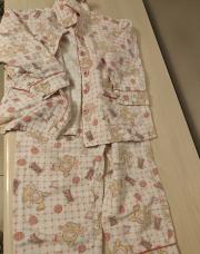 Pyjama 2 pièces rose avec motif nounours 6ans 
