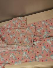 Pyjama rose fushia 2 pièces motif Snoopy 5 à 6 ans peanuts