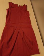 Robe bordeaux sans manches 10 ans TQF 