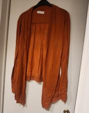 Long Gilet orange Melvin