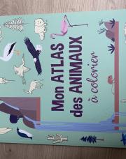 Mon atlas animaux a colorier (PA:8€)
