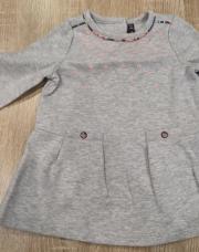 Robe Sergent Major grise 9 mois