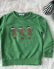 Pull Noël vert jbc 110