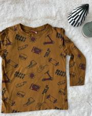 T-shirt ML cognac TAO 104