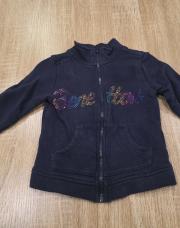 Gillet Benetton bleu 12 mois