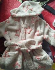 Peignoir chaud etoilé 24m