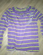 Blouse orchestra mauve et jaune 6 ans 