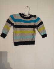 Pull bleu gris taille 68