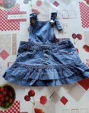 Salopette jupe Zara taille 18mois