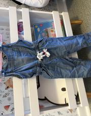 Salopette -pantalon tao jeans  9 mois 