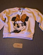 Pull neuf Minnie 7 ans