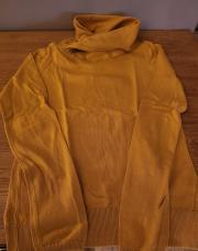 Pull col roulé moutarde Esprit