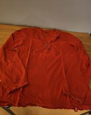 Blouse orange longues manches EDC