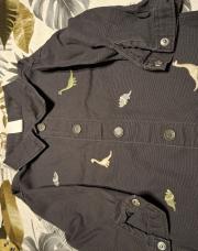 Surchemisz grise dinosaures h&m 12 mois