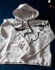 Sweat à capuche blanc  Coca-Cola T M 