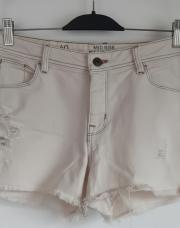 Short en jean crème clockhouse  T L