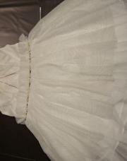 Robe ceremonie  blanche et or, TAO, 9-10ans