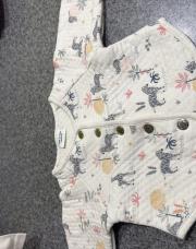 Gilet tape à l’œil animeau zébré  3 mois 