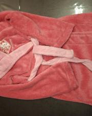 Peignoir rose fille Hello kity, 8 ans