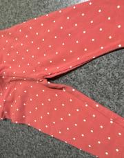 Petit ligging rose à pois blanc taille 62 C&a 