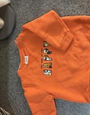 Sweat orange tape à l’œil 9mois 