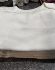 Lot de 8 body blanc 1-3 mois 