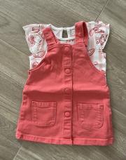 Ensemble 6m robe+t-shirt primark 