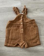 Salopette 9m été brune 