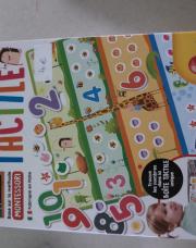 Boîte à nombres tactile Montessori 