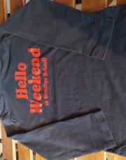 Sous pull bleu 8ans Tao