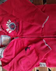 Sweat à capuche rouge 8ans River Woods 