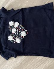 T-shirt Kiabi 12m manche courte bleu marine 