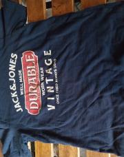 T-shirt garçon 8ans Jack&Jones marine 