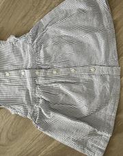 Robe BUBL 18m lignée bleue été 