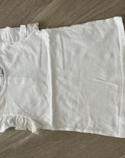 T-shirt Kiabi 24m blanc manche courtes 